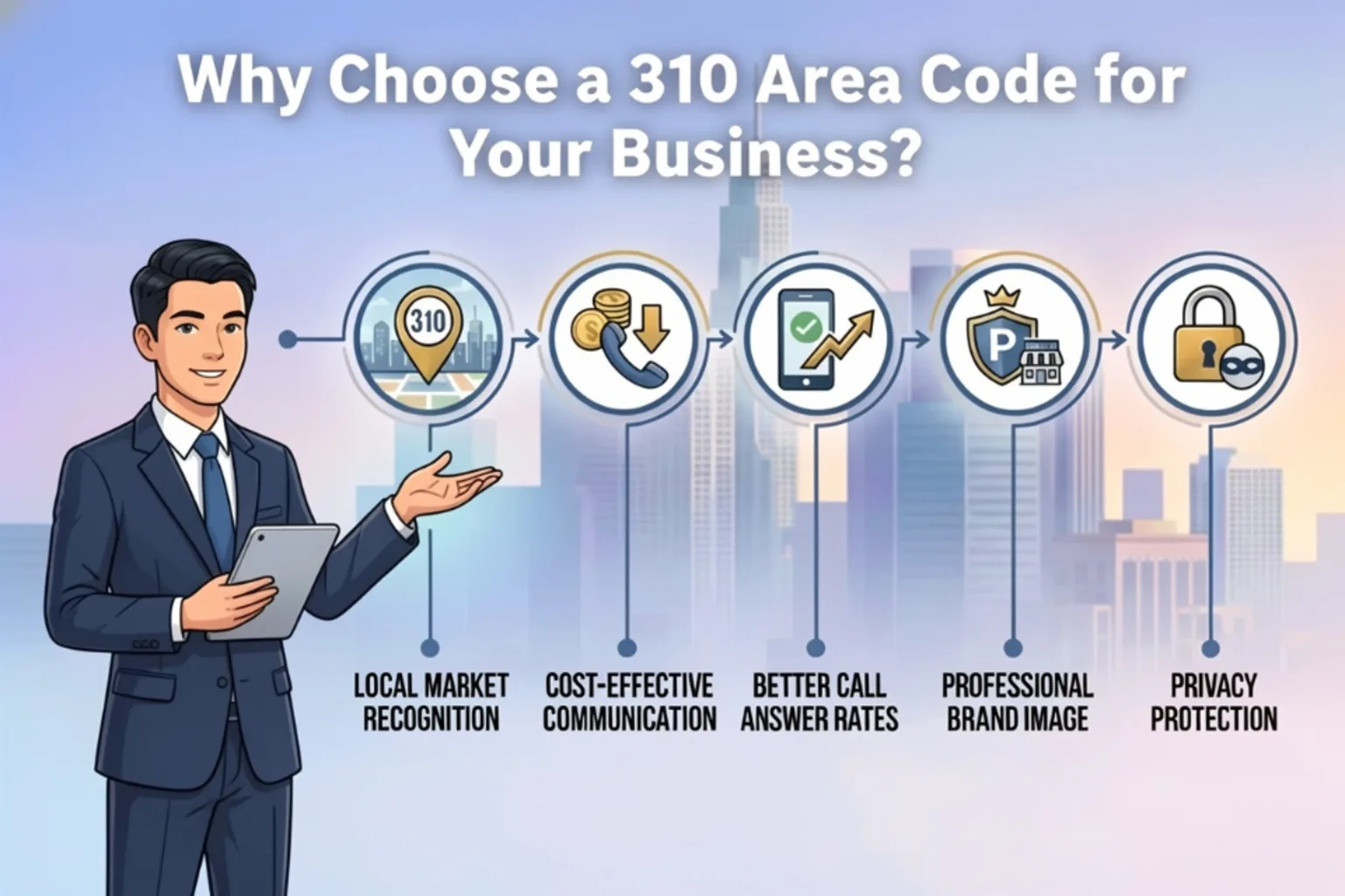 Why choose 310 area code for your business
