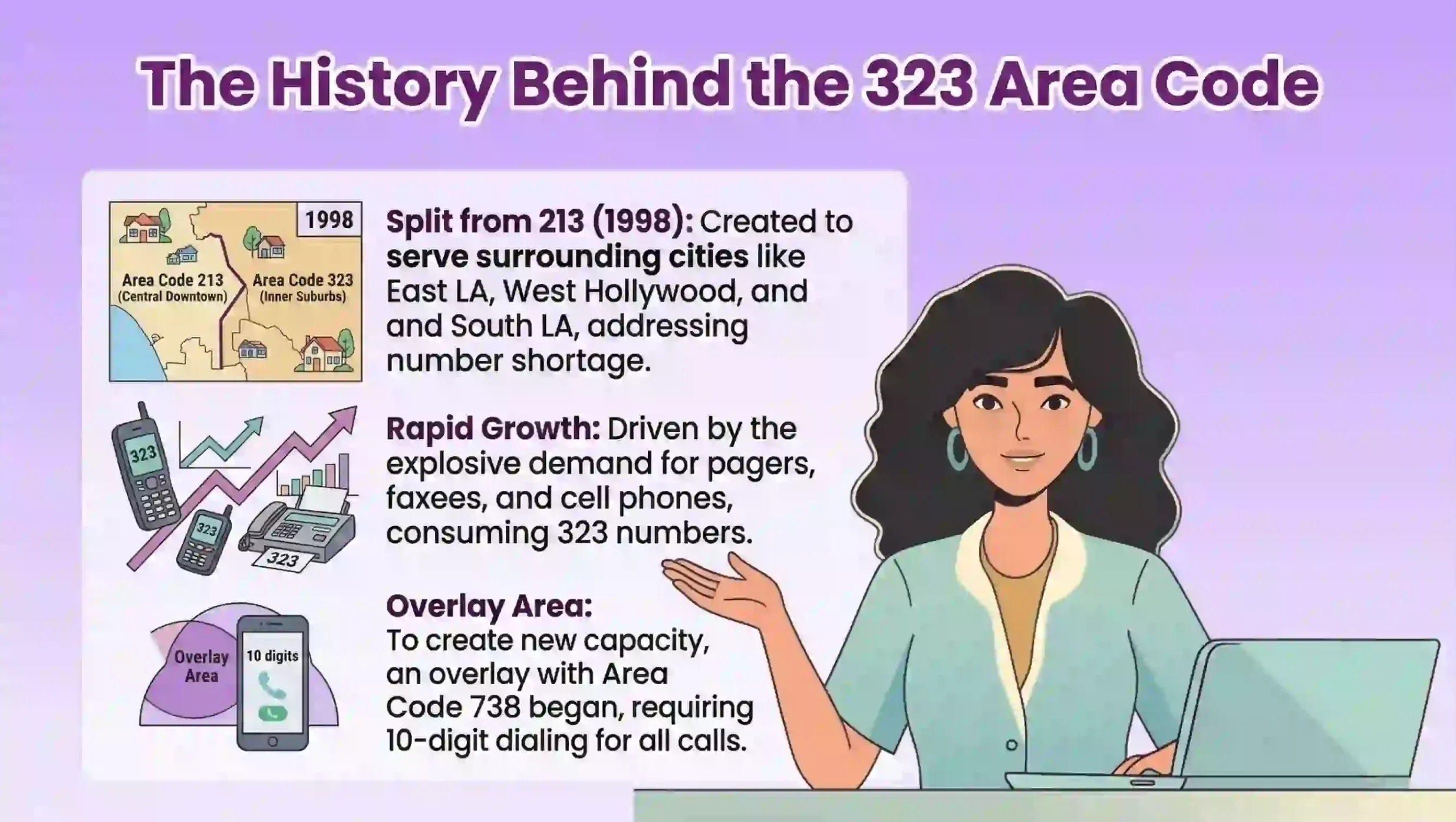 323 Area Code History