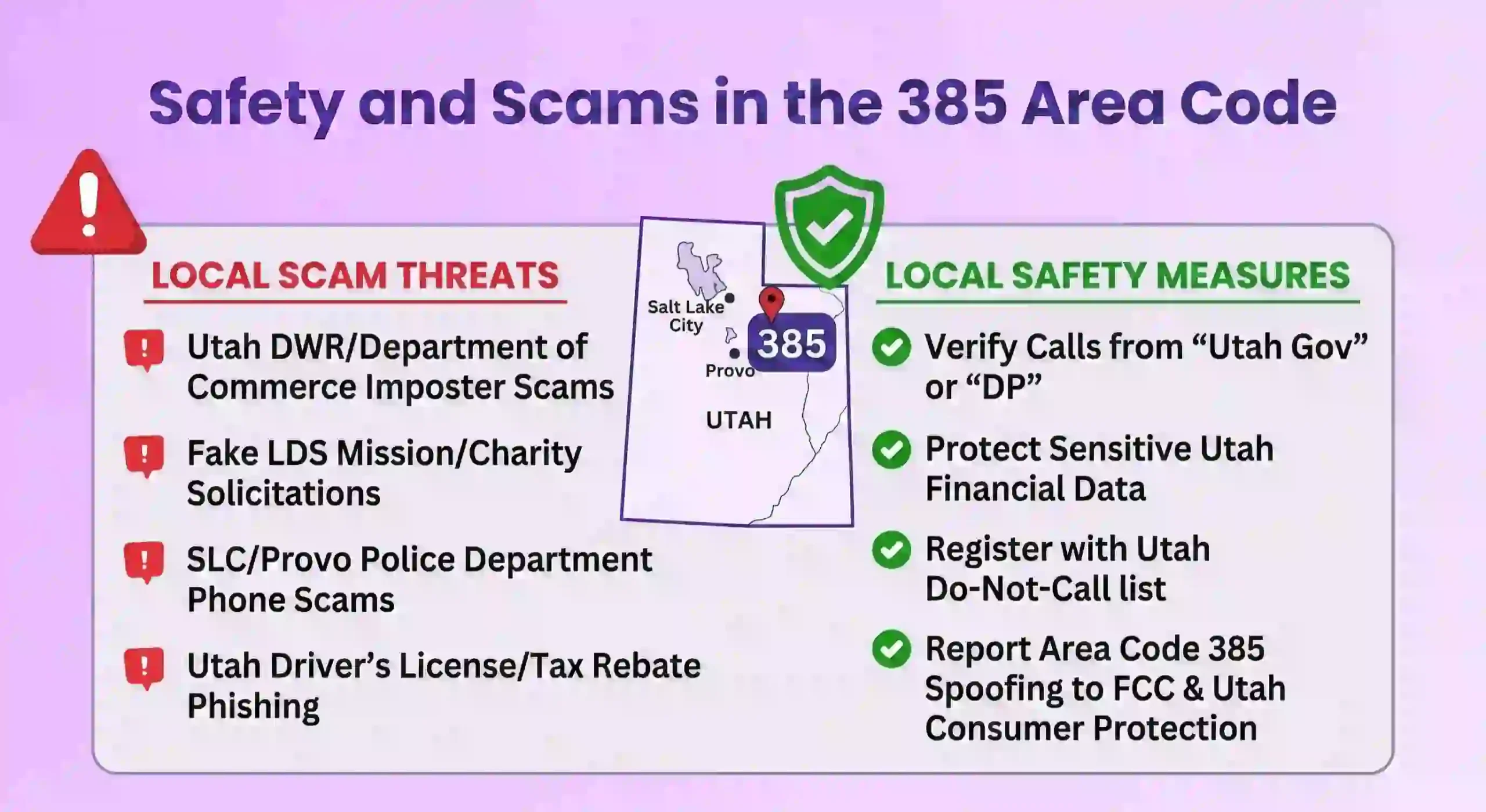 Seguridad del código de área 385