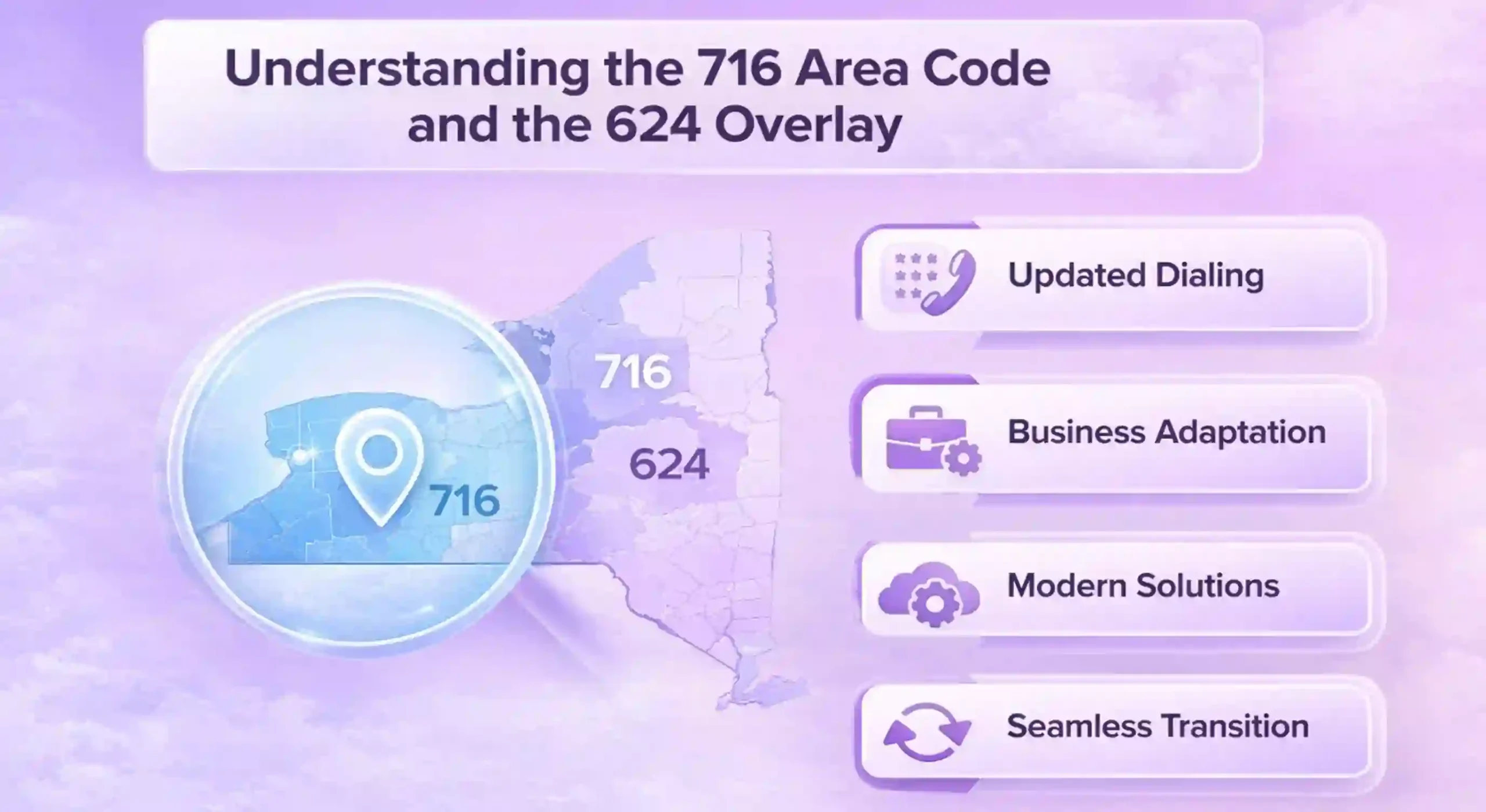 716 Area Code & 624 Overlay