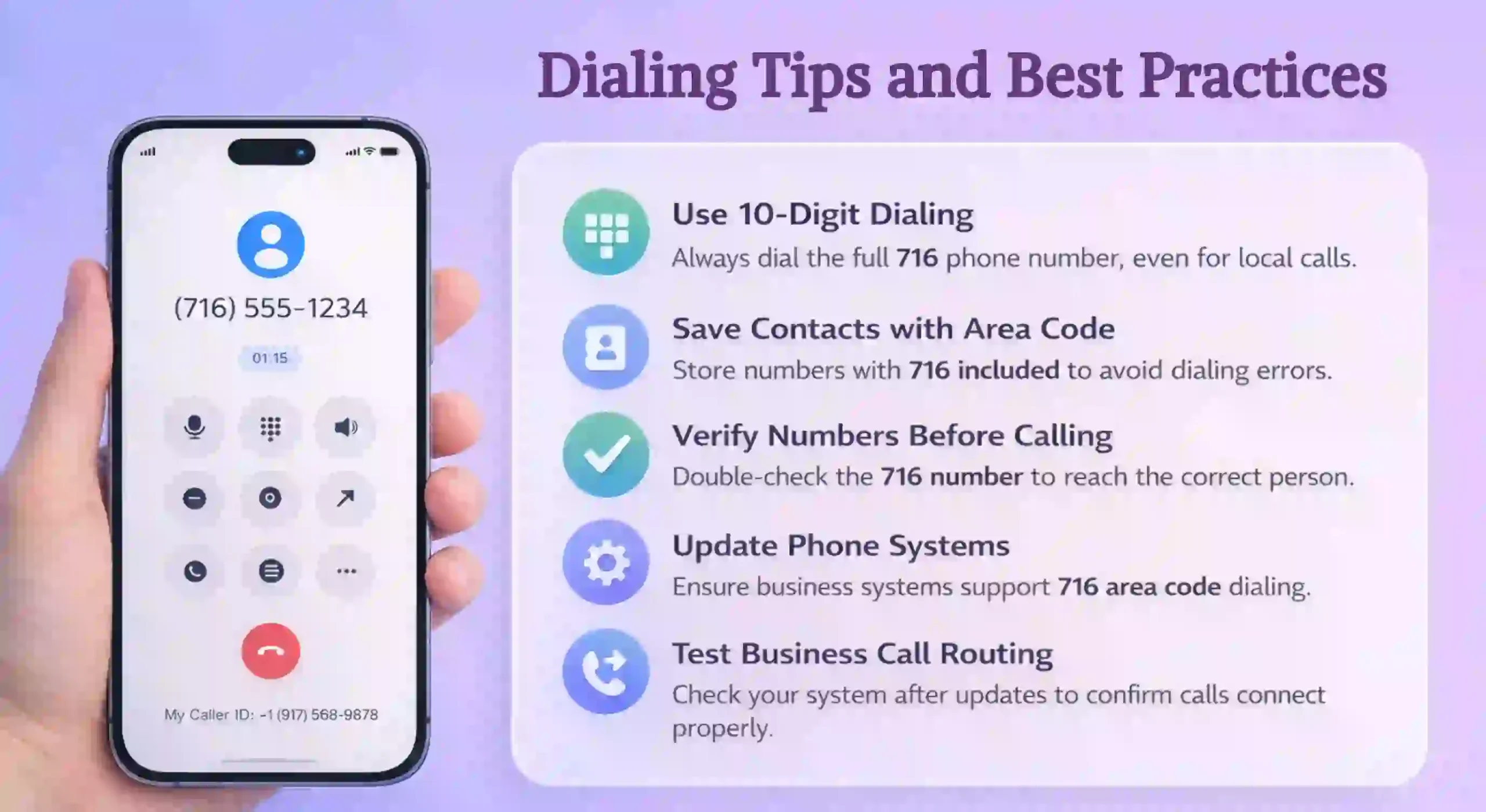 Dialing Guidelines
