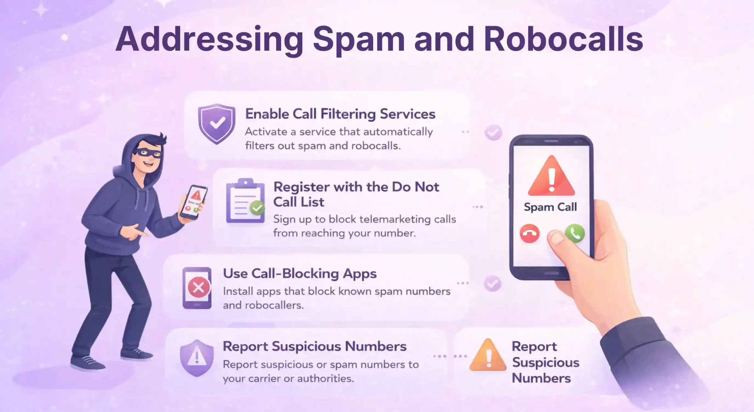 Prevent Spam Calls