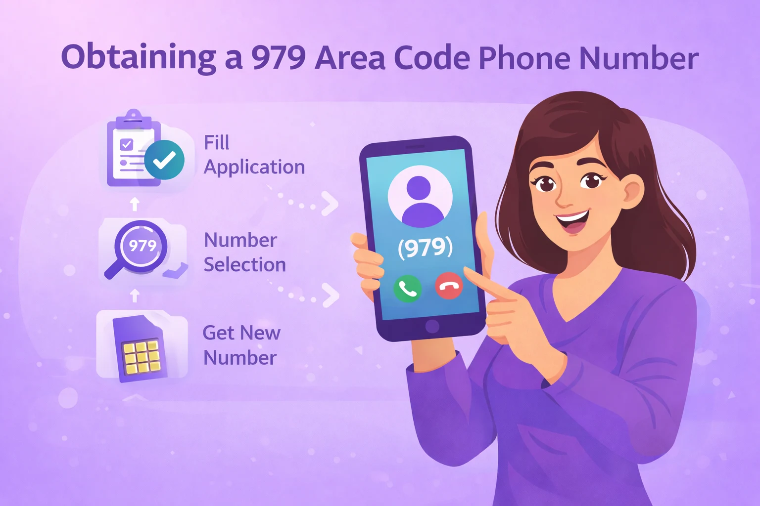 Getting a 979 Area Code Phone Number